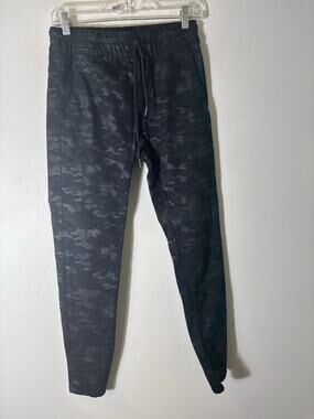 Flog Black Camo Drawstring Joggers Sz 28